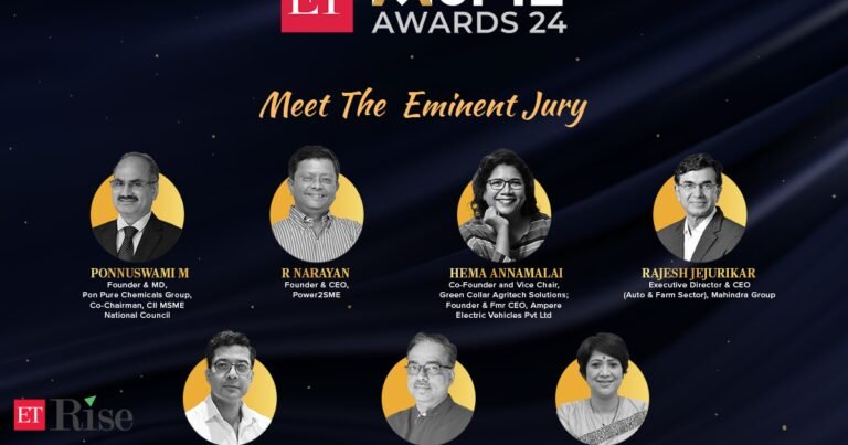 ET MSME Awards 2024: Meet the esteemed jurors