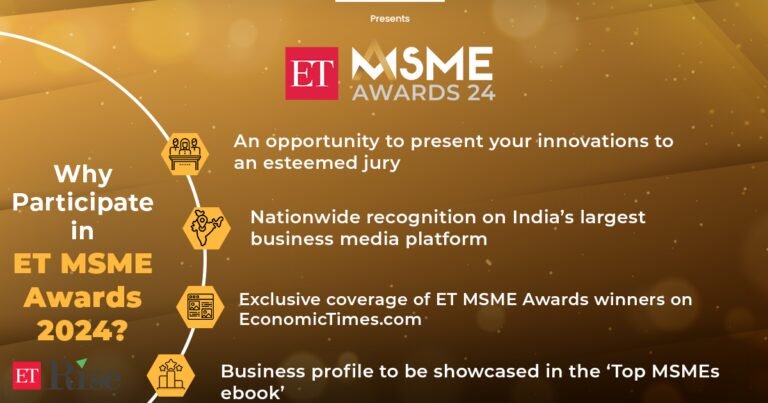 ET MSME Awards 2024: Reasons to nominate