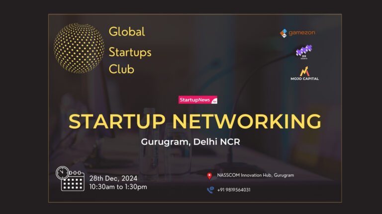 Startup Networking | Gurugram | December 28